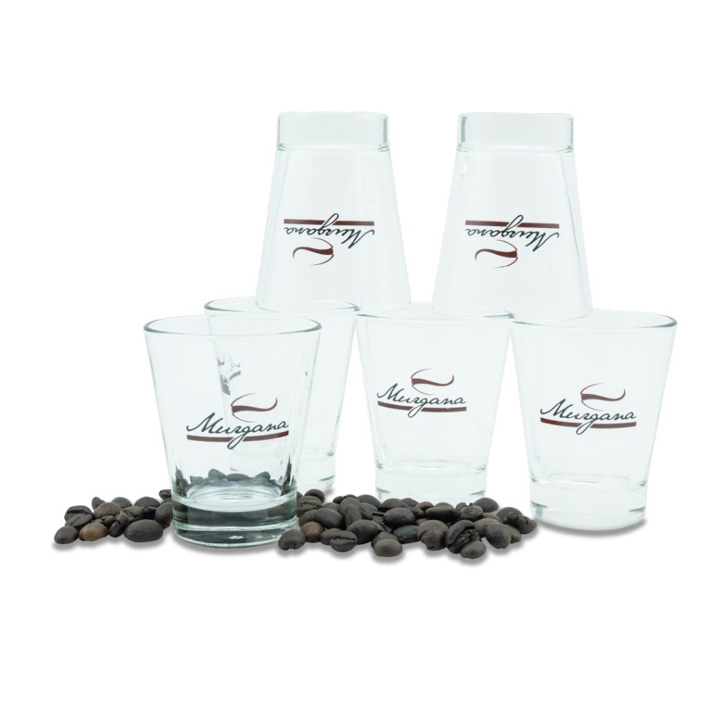 6 Bicchierini da caffè coorati Bialetti 9 cl