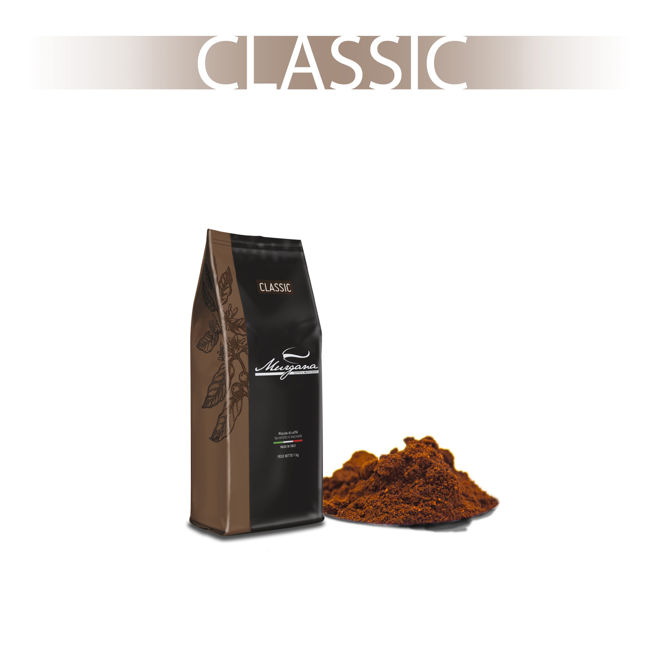 Caffè Macinato Classic - Confezione Da 250g - Caffè Murgana